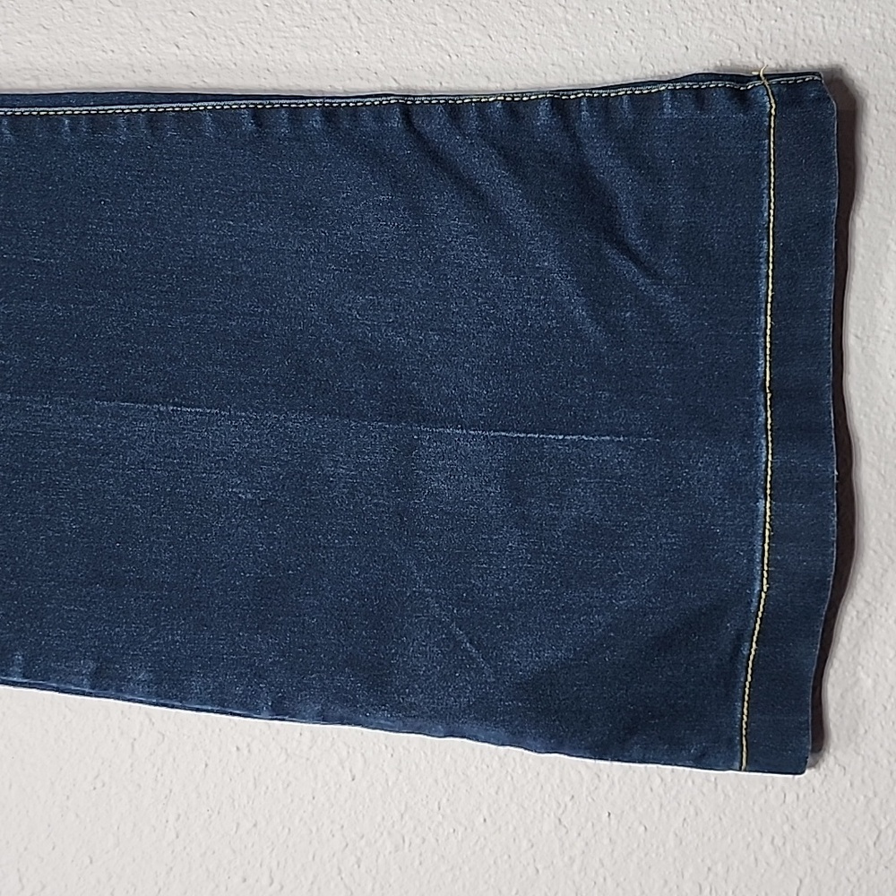 MICHAEL KORS Women's Selma FLARE Leg stretch Jeans Blue Size 6 - Picture 7 of 12